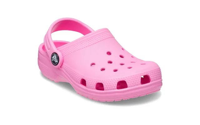 Crocs Toddler Classic Thermoplastic Taffy Pink Loafers product image
