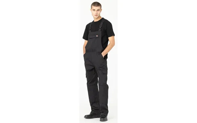 Dickies Everyday Bib And Brace Polyester Men's Black Work Overall product image