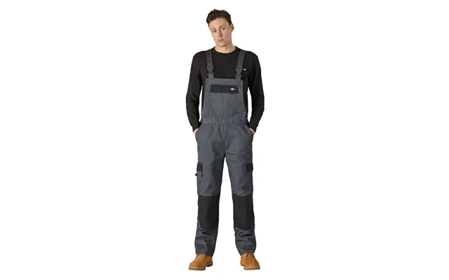 Dickies Everyday Bib And Brace Polyester Men's Grey Work Overall product image