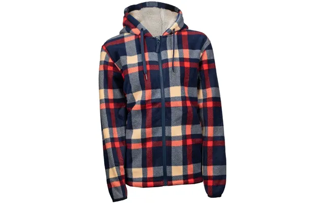 Hard Yakka Check Zoodie Polyester Women's Blue Hooded Sweatshirt product image