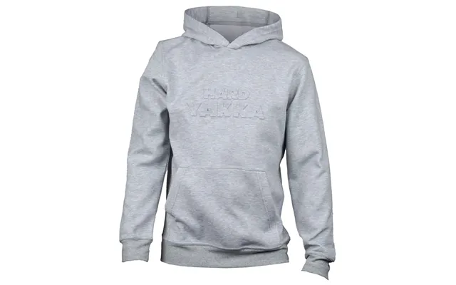 Hard Yakka Men's Embossed Pullover Hoodie In Light Grey Marle product image