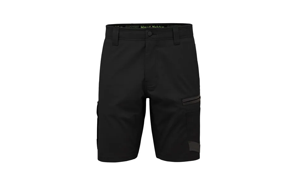 Hard Yakka Men's Raptor Active Mid-short In Black