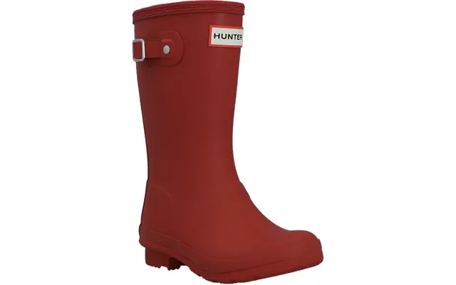 Hunter Junior Originals Boot Rubber Kid's Military Red Wellington Boots product image