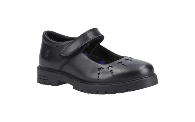 Hush Puppies Sabrina Leather Junior Black Shoes product image