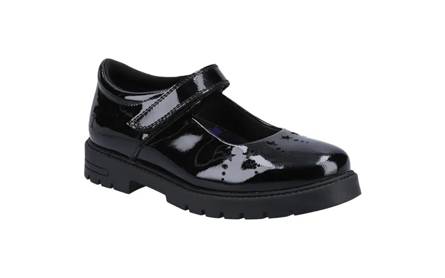Hush Puppies Sabrina Patent Leather Junior Black Shoes product image