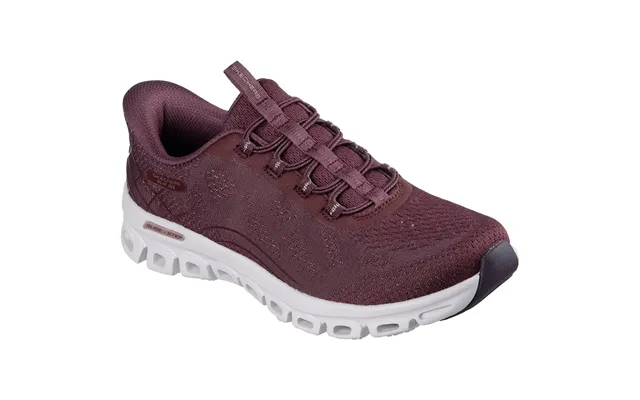 Skechers Glide-step Elevate Amaze Textile Women's Burgundy Trainers product image