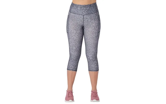 Skechers Goflex Printed Capri Women's Black Sports Leggings product image