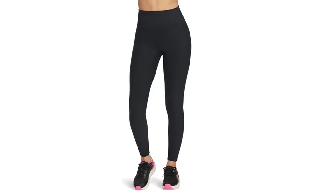 Skechers Performance Goflex Rib Nylon Women's Black Sports Leggings product image