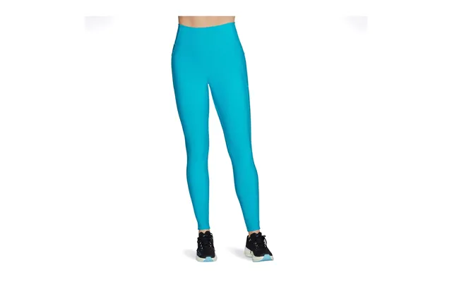 Skechers Performance Goflex Rib Nylon Women's Blue Sports Leggings product image