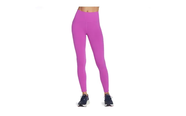 Skechers Performance Gowalk Wear High Waisted Nylon Women's Bright Purple Sports Leggings product image