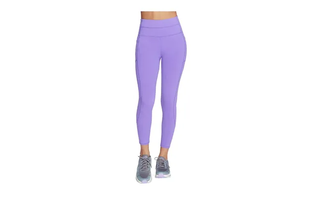 Skechers Performance Gowalk Wear High-waisted 7 8 Purple Nylon Women's Sports Leggings product image