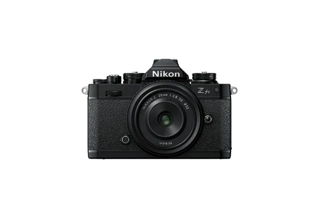 Nikon Z Fc Mirrorless Camera With Nikkor Z Dx 28mm Lens - Black