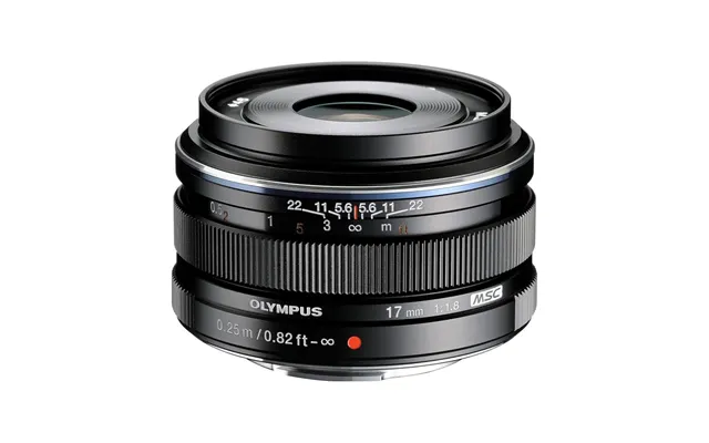 Om System M.zuiko Digital 17mm F1.8 Ii Lens - Black