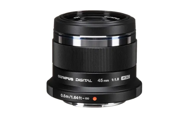 Om System M.zuiko Digital Ed 45mm F1.8 Lens - Black