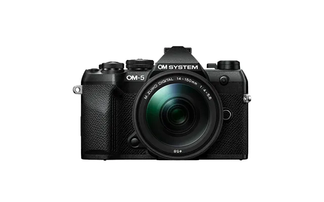 Om System Om-5 Ii Mirrorless Camera With 14-150mm F4-5.6 Ii Lens - Black