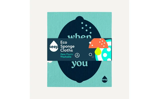 Eco Sponge Cloths 4 Cloths