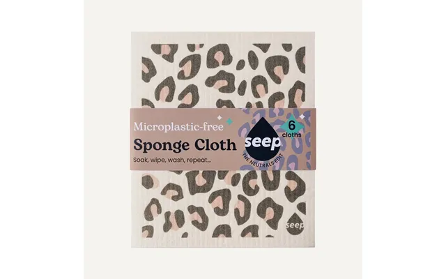 The Wild One - Eco Sponge Cloths 6 Cloths