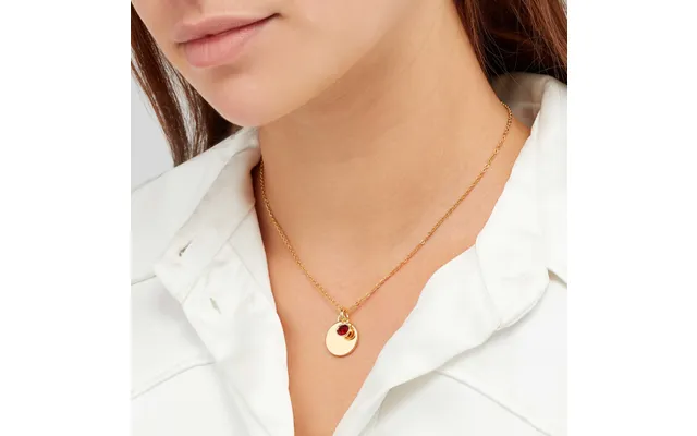 Sekonda Gold January Birthstone Necklace
