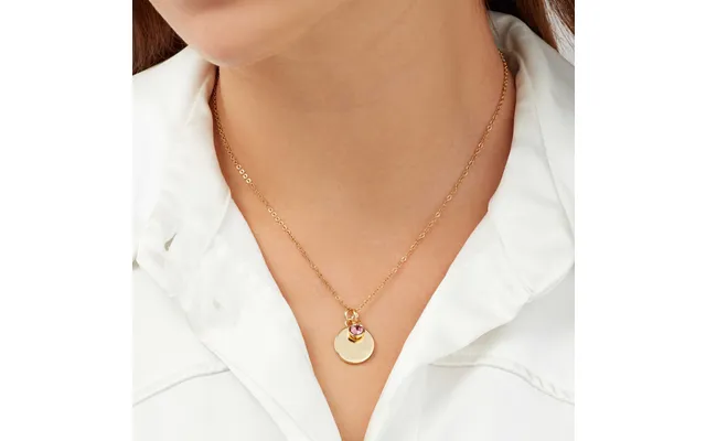 Sekonda Gold June Birthstone Necklace