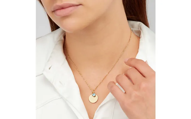 Sekonda Gold March Birthstone Necklace