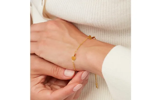 Sekonda Gold Triple Heart Bracelet