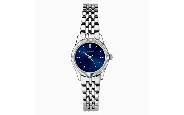 Sekonda Sekonda Classic Ladies Watch Silver Alloy Case & Bracelet With Blue Dial 2970