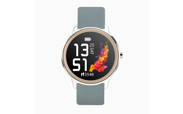 Sekonda Sekonda Flex Smart Watch Silver Case & Grey Silicone Strap 40455