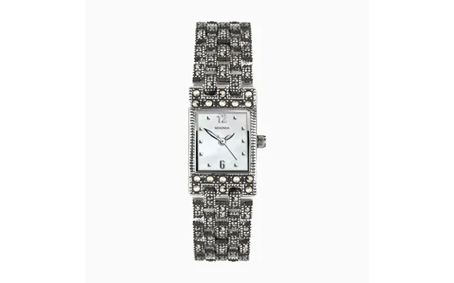 Sekonda Sekonda Ladies Dress Watch Silver Alloy Case & Bracelet With White Mother Of Pearl Dial 4880