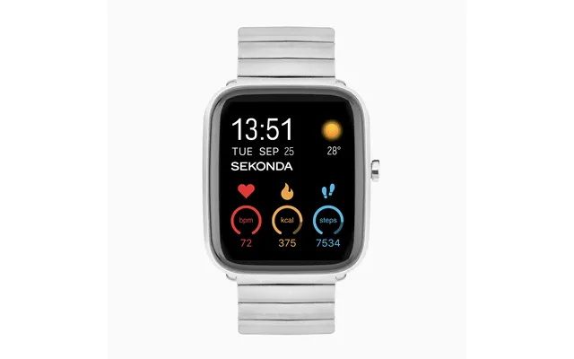 Sekonda Sekonda Motion Plus Smart Watch Silver Alloy Case & Stainless Steel Bracelet 30221