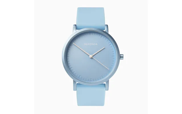 Sekonda Sekonda Palette Ladies Watch Sky Blue Case & Silicone Strap With Sky Blue Dial 40393
