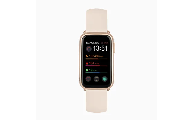 Sekonda Sekonda Track Smart Watch Rose Gold Case & Pink Silicone Strap 30170