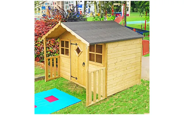 6x5'6 Shire Cubby Traditional Kids Wooden Playhouse