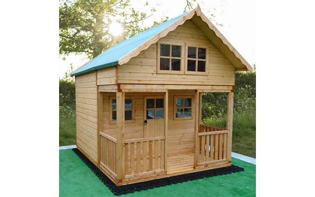 8' X 9' Shire Lodge Kids Wooden Playhouse 2.39m X 2.69m