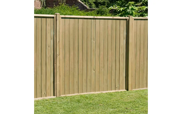 Forest 6'x6' Pressure Treated Vertical Tongue And Groove Fence Panel 1