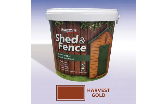 Shed And Fence Treatment Harvest Gold 5ltr