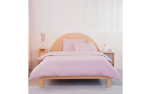 Ackly Bamboo - Blush Duvet Cover, Fitted Sheet & Pillowcases Set, Double product image