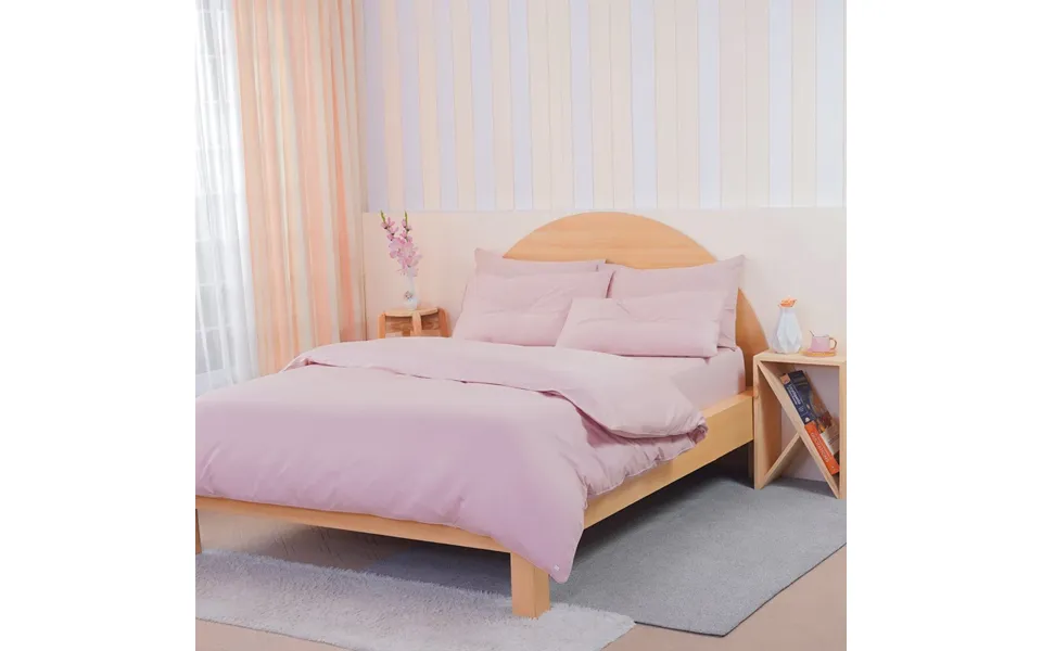 Ackly Bamboo - Blush Pink Duvet Cover, King