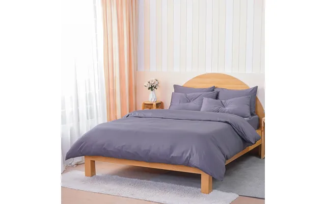 Ackly Bamboo - Charcoal Duvet Cover, Double