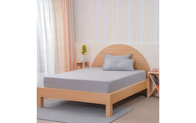 Ackly Bamboo - Dove Grey Fitted Sheet, Single