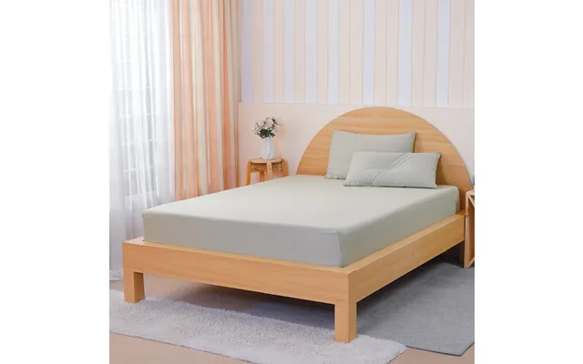 Ackly Bamboo - Sage Green Fitted Sheet, Super King