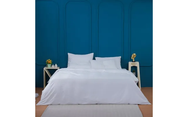 Ackly Bamboo - White Duvet Cover, King