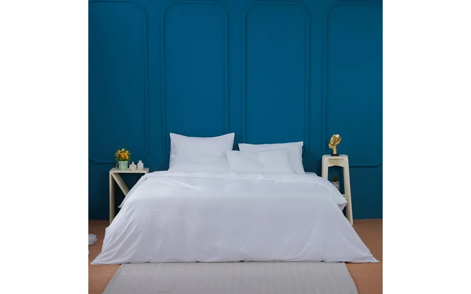 Ackly Bamboo - White Duvet Cover, Super King