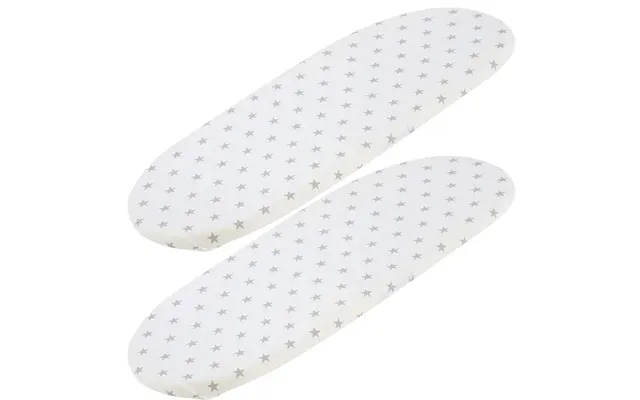 Moses Basket Jersey Fitted Sheet 100% Cotton - Pack Of 4, Pink Star