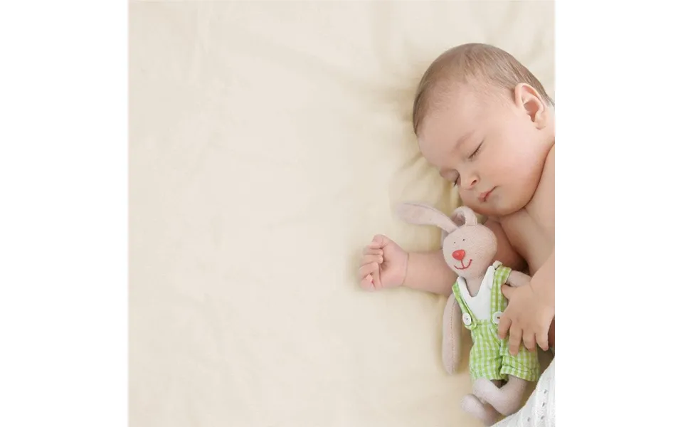 Spacesaver Cot Fitted Sheet 100% Cotton 100x52cm - Cream
