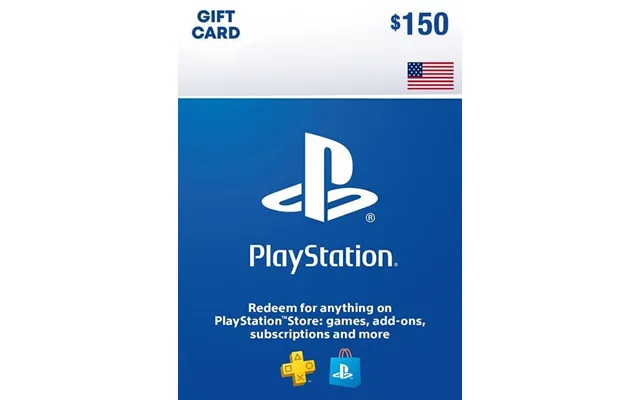 150 Playstation Store Gift Card Ps5 Ps4 Psn Usa Account