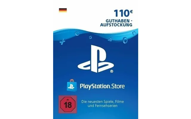 Playstation Store Gift Card 110 Psn German Account