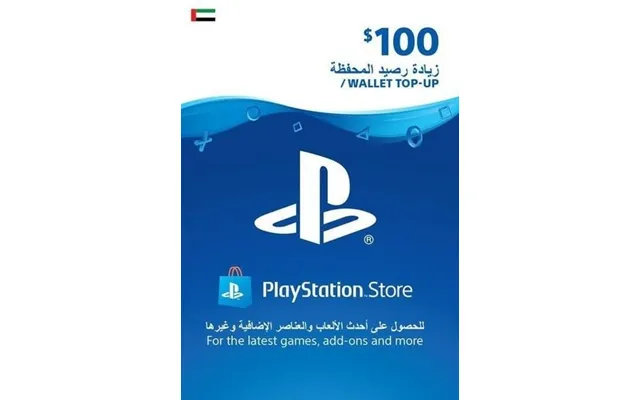 Playstation Store Gift Card Uae 100 Usd Ps5 Ps4 Psn Uae Account