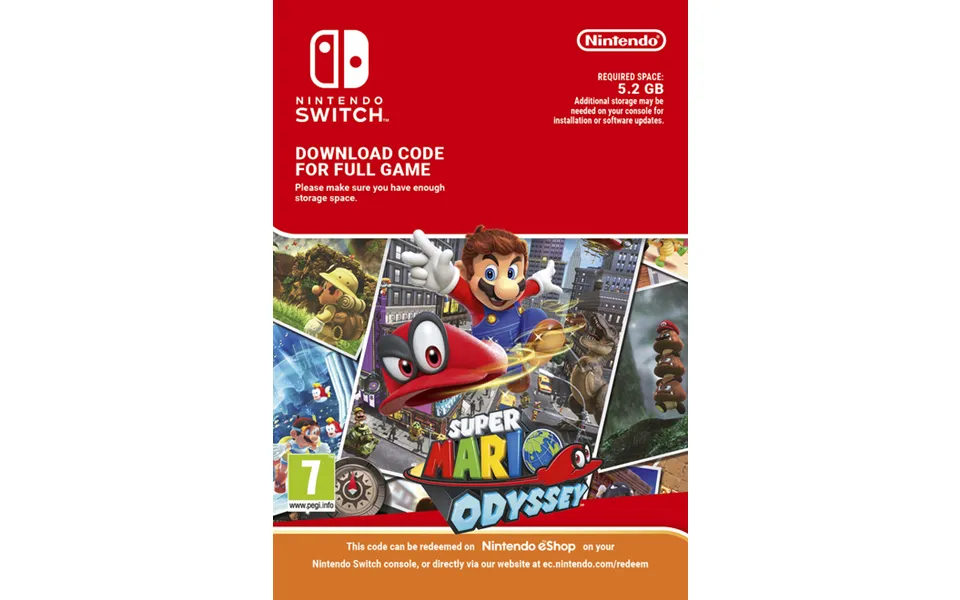 Super Mario Odyssey Switch Download Uk - Eu