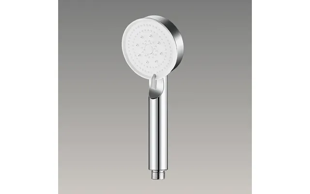 Showery 5 Modes High Pressure Shower Head - Black, Without Stop Button Silver