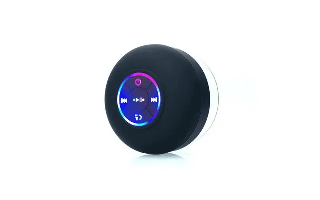 Showery Beat Waterproof Bluetooth Bathroom & Shower Speaker - Black